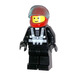 LEGO Blacktron Racer Minifigur