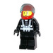 LEGO Blacktron Racer minifiguur