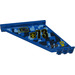 LEGO Blauw Vliegtuigstaart 12 x 2 x 5 met 73, Camo Patroon, en Klauw (Rechts) Sticker (18988 / 87614)