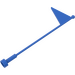 LEGO Bleu Antenne 1 x 8 avec Drapeau (30322)