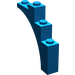 LEGO Blauw Boog 1 x 5 x 4 Normale boog, Niet-versterkte onderkant (2339 / 14395)