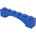 LEGO Blue Arch 1 x 6 Raised Bow (92950)