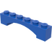 LEGO Blauw Boog 1 x 6 Verhoogde boog (92950)