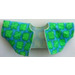 LEGO Blue Baby Blouse with Green Squares and Lines (71675)