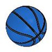 LEGO Blauw Basketball (43702)