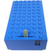 LEGO Blue Battery Box 4.5V 6 x 11 x 3 Type 2 for 2 pins connectors and bottom plugs
