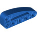 LEGO Blauw Balk 1 x 2 x 5 Krom 90 graden Kwart Ellipse (80286)