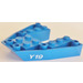 LEGO Blue Boat Base 6 x 6 with &#039;Y19&#039; Sticker (2626)