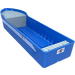 LEGO Blauw Boot Hull 38 x 10 met Wit Lines, Lifebuoy en Kustwacht logo Sticker