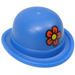 LEGO Bleu Bowler Chapeau avec Fleur (95674 / 96297)