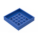 LEGO Bleu Boîte 6 x 6 Bas