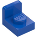 LEGO Bleu Support 1 x 1 avec 1 x 1 assiette En haut (36840)