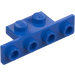 LEGO Blue Bracket 1 x 2 - 1 x 4 with Rounded Corners and Square Corners (28802)