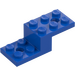 LEGO Blau Halterung 2 x 5 x 1.3 mit Löcher (11215 / 79180)