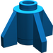 LEGO Blau Backstein 1 x 1 Runden mit Fins (4588 / 52394)