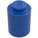 LEGO Blue Brick 1 x 1 Round with Solid Stud without Bottom Lip