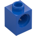 LEGO Blue Brick 1 x 1 with Hole (6541)