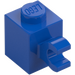 LEGO Blue Brick 1 x 1 with Horizontal Clip (60476 / 65459)