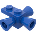 LEGO Bleu Brique 1 x 1 avec Positioning Rockets (3963)