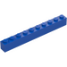 레고 파란색 벽돌 1 x 10 (6111)