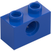 LEGO Blue Brick 1 x 2 with Hole (3700)