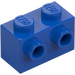 LEGO Bleu Brique 1 x 2 avec Tenons sur Une Côté (11211)