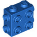 LEGO Blau Backstein 1 x 2 x 1.6 mit Seite und Ende Bolzen (67329)