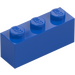 LEGO Синій Цегла 1 x 3 (3622 / 45505)