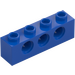 LEGO Blau Stein 1 x 4 mit Löcher (3701)