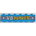 LEGO Blue Brick 1 x 6 with &#039;V8 Power&#039; (3009 / 83165)