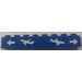 LEGO Blue Brick 1 x 8 with Airplanes and Arrows Sticker (3008)