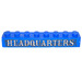 LEGO Blue Brick 1 x 8 with Headquarters Sticker (3008)