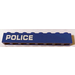 LEGO Blue Brick 1 x 8 with &#039;POLICE&#039; (Model Right) Sticker (3008)