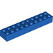 LEGO Blau Backstein 2 x 10 (3006 / 92538)