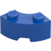 LEGO Blue Brick 2 x 2 Round Corner with Stud Notch and Reinforced Underside (85080)