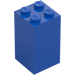 LEGO Bleu Brique 2 x 2 x 3 (30145)