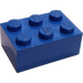 LEGO Blau Stein 2 x 3 ohne Internal Supports