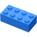 LEGO Bleu Brique 2 x 4 (3001 / 72841)