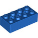 LEGO Blauw Steen 2 x 4 met As Gaten (39789)