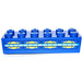 LEGO Blue Brick 2 x 6 with Yellow and Blue Decoration Sticker (2456)