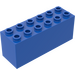 LEGO Blue Brick 2 x 6 x 2 Weight with Split Bottom (73090)