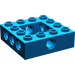 LEGO Blauw Steen 4 x 4 met Open Midden 2 x 2 (32324)