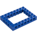 LEGO Bleu Brique 6 x 8 avec Open Centre 4 x 6 (1680 / 32532)