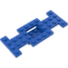 LEGO Blå Bil Base 4 x 10 x 0.67 med 2 x 2 Open Centrum (4212)