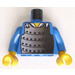 LEGO Blauw Castle Torso (973)