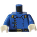 LEGO Blue Cavalry Lieutenant Minifig Torso (973 / 73403)