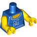 LEGO Blauw Cheerleader Torso (973 / 88585)