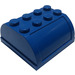 LEGO Blue Chest Lid 4 x 4 x 1.7