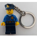 LEGO Blau City Policeman Schlüssel Kette (850933)