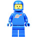 LEGO Blauw Classic Ruimte astronaut minifiguur